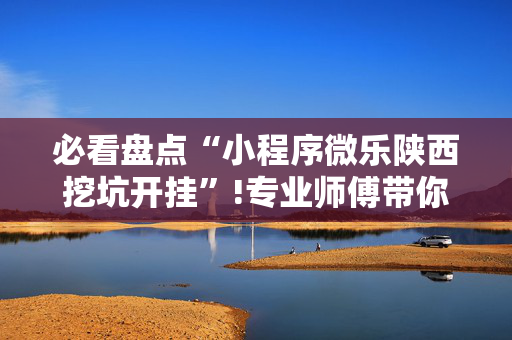 必看盘点“小程序微乐陕西挖坑开挂”!专业师傅带你一起了解（详细教程）-抖音
