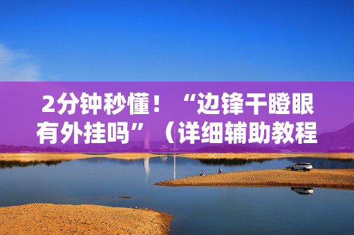 2分钟秒懂！“边锋干瞪眼有外挂吗”（详细辅助教程）-哔哩哔哩