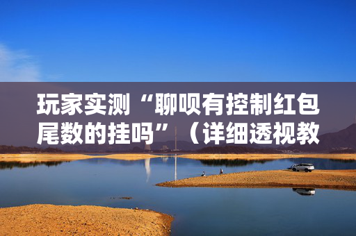 玩家实测“聊呗有控制红包尾数的挂吗”（详细透视教程）-哔哩哔哩