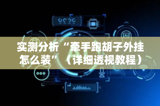实测分析“牵手跑胡子外挂怎么装”（详细透视教程）-哔哩哔哩