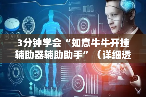3分钟学会“如意牛牛开挂辅助器辅助助手”（详细透视教程）-哔哩哔哩
