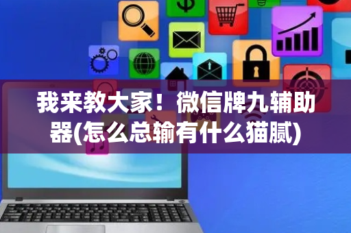 我来教大家！微信牌九辅助器(怎么总输有什么猫腻)
