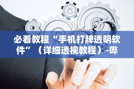必看教程“手机打牌透明软件”（详细透视教程）-哔哩哔哩