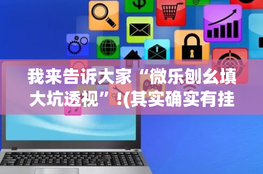 我来告诉大家“微乐刨幺填大坑透视”!(其实确实有挂)-抖音