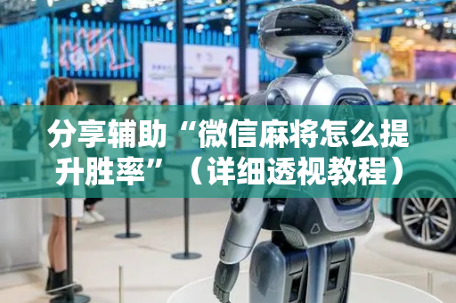 分享辅助“微信麻将怎么提升胜率”（详细透视教程）-哔哩哔哩