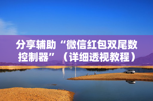 分享辅助“微信红包双尾数控制器”（详细透视教程）-哔哩哔哩