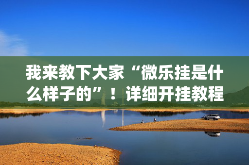 我来教下大家“微乐挂是什么样子的”！详细开挂教程（确实真的有挂)-抖音