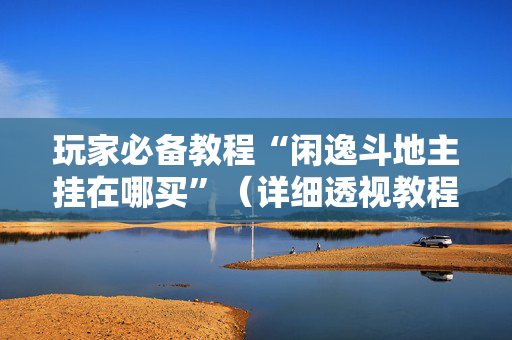 玩家必备教程“闲逸斗地主挂在哪买”（详细透视教程）-哔哩哔哩