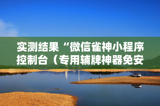 实测结果“微信雀神小程序控制台（专用辅牌神器免安装）
