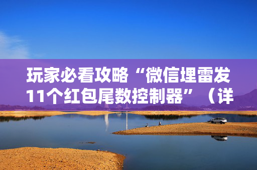 玩家必看攻略“微信埋雷发11个红包尾数控制器”（详细透视教程）-哔哩哔哩