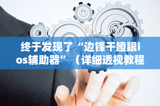 终于发现了“边锋干瞪眼ios辅助器”（详细透视教程）-哔哩哔哩