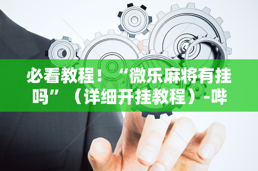 必看教程！“微乐麻将有挂吗”（详细开挂教程）-哔哩哔哩