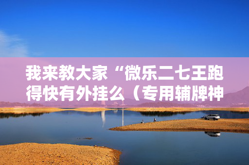 我来教大家“微乐二七王跑得快有外挂么（专用辅牌神器免安装）