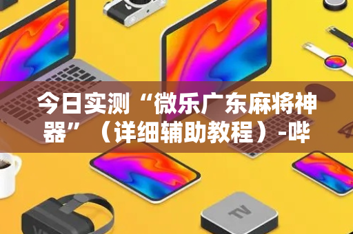今日实测“微乐广东麻将神器”（详细辅助教程）-哔哩哔哩