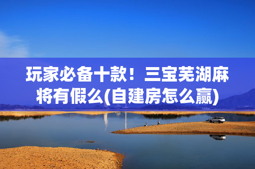 玩家必备十款！三宝芜湖麻将有假么(自建房怎么赢)