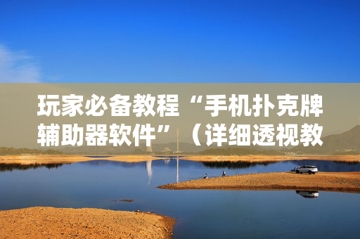 玩家必备教程“手机扑克牌辅助器软件”（详细透视教程）-哔哩哔哩