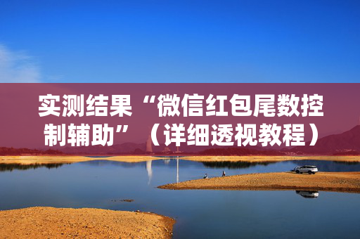 实测结果“微信红包尾数控制辅助”（详细透视教程）-哔哩哔哩
