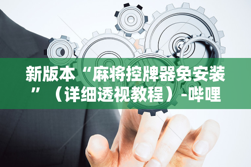 新版本“麻将控牌器免安装”（详细透视教程）-哔哩哔哩