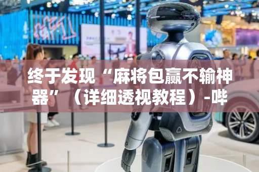 终于发现“麻将包赢不输神器”（详细透视教程）-哔哩哔哩