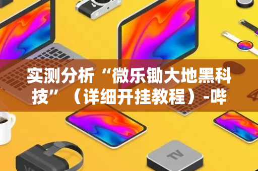 实测分析“微乐锄大地黑科技”（详细开挂教程）-哔哩哔哩