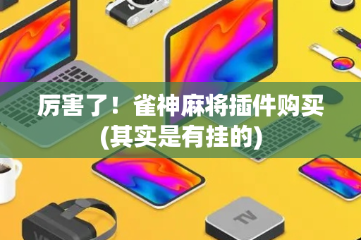 厉害了！雀神麻将插件购买(其实是有挂的)