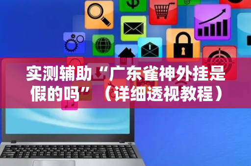 实测辅助“广东雀神外挂是假的吗”（详细透视教程）-哔哩哔哩