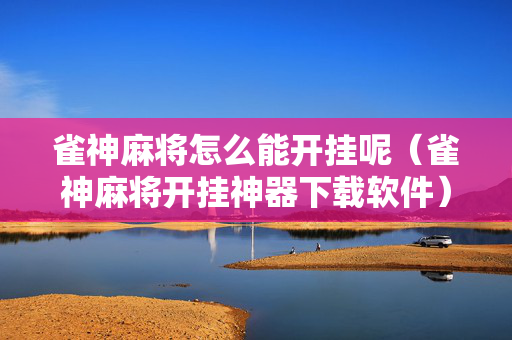 雀神麻将怎么能开挂呢（雀神麻将开挂神器下载软件）
