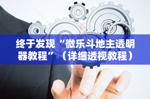 终于发现“微乐斗地主透明器教程”（详细透视教程）-哔哩哔哩