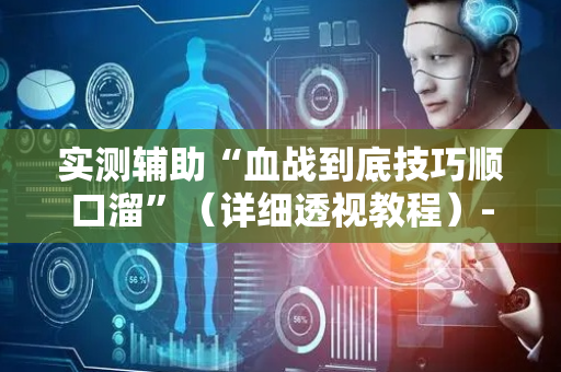 实测辅助“血战到底技巧顺口溜”（详细透视教程）-哔哩哔哩
