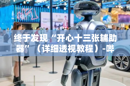 终于发现“开心十三张辅助器”（详细透视教程）-哔哩哔哩
