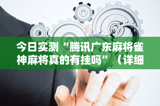 今日实测“腾讯广东麻将雀神麻将真的有挂吗”（详细辅助教程）-哔哩哔哩
