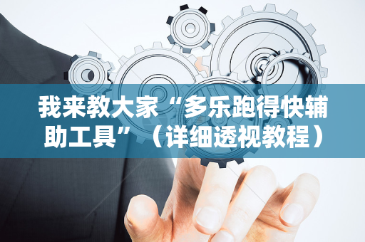 我来教大家“多乐跑得快辅助工具”（详细透视教程）-哔哩哔哩