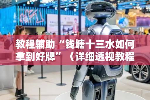 教程辅助“钱塘十三水如何拿到好牌”（详细透视教程）-哔哩哔哩