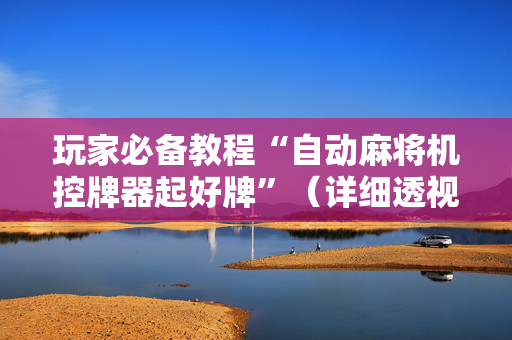 玩家必备教程“自动麻将机控牌器起好牌”（详细透视教程）-哔哩哔哩