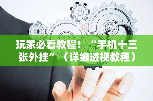 玩家必看教程！“手机十三张外挂”（详细透视教程）-哔哩哔哩