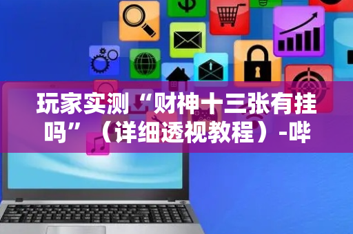 玩家实测“财神十三张有挂吗”（详细透视教程）-哔哩哔哩