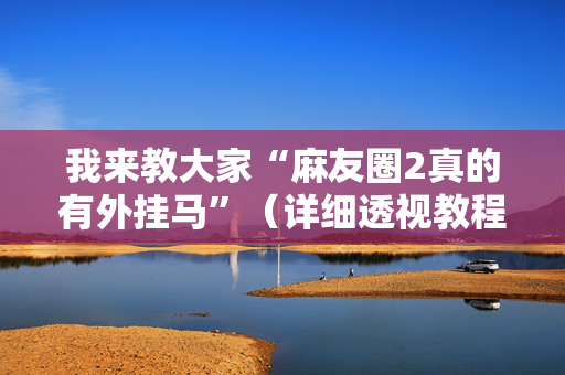 我来教大家“麻友圈2真的有外挂马”（详细透视教程）-哔哩哔哩