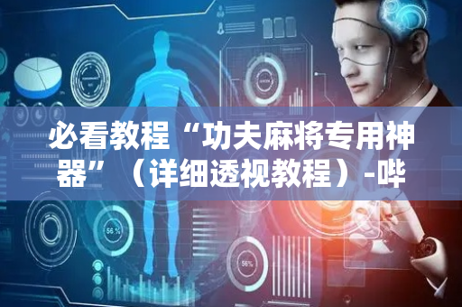 必看教程“功夫麻将专用神器”（详细透视教程）-哔哩哔哩