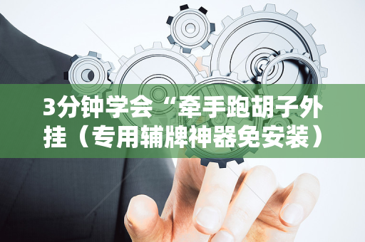 3分钟学会“牵手跑胡子外挂（专用辅牌神器免安装）