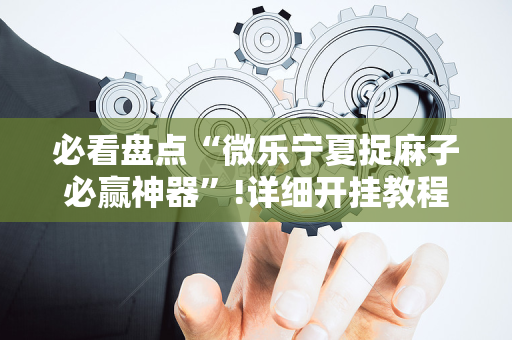 必看盘点“微乐宁夏捉麻子必赢神器”!详细开挂教程-抖音