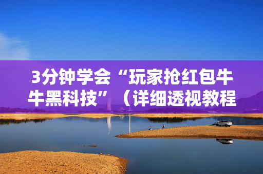 3分钟学会“玩家抢红包牛牛黑科技”（详细透视教程）-哔哩哔哩