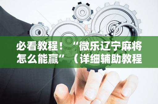 必看教程！“微乐辽宁麻将怎么能赢”（详细辅助教程）-哔哩哔哩