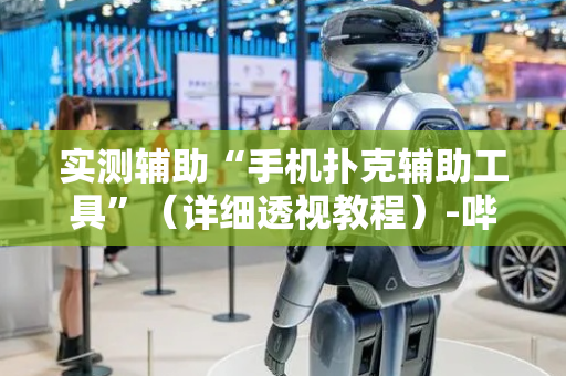 实测辅助“手机扑克辅助工具”（详细透视教程）-哔哩哔哩