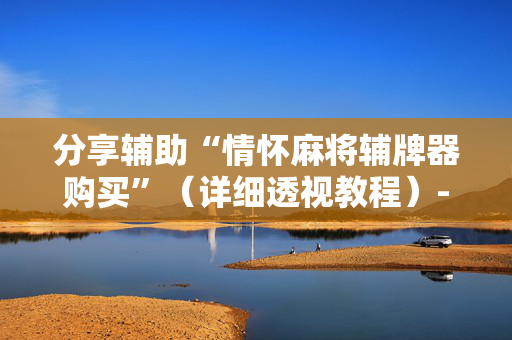 分享辅助“情怀麻将辅牌器购买”（详细透视教程）-哔哩哔哩