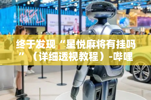 终于发现“星悦麻将有挂吗”（详细透视教程）-哔哩哔哩