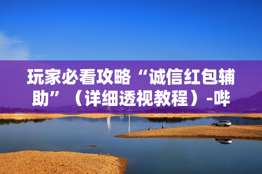 玩家必看攻略“诚信红包辅助”（详细透视教程）-哔哩哔哩