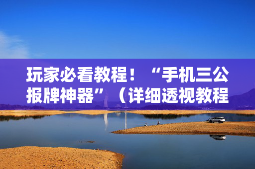 玩家必看教程！“手机三公报牌神器”（详细透视教程）-哔哩哔哩
