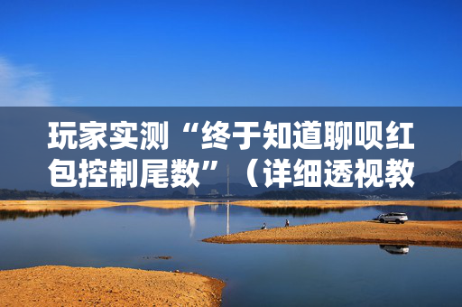 玩家实测“终于知道聊呗红包控制尾数”（详细透视教程）-哔哩哔哩