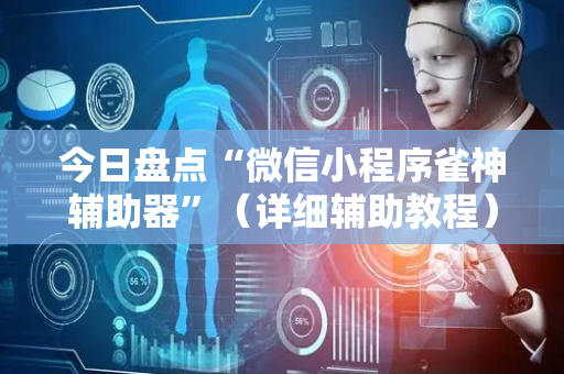 今日盘点“微信小程序雀神辅助器”（详细辅助教程）-哔哩哔哩
