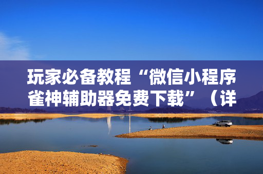 玩家必备教程“微信小程序雀神辅助器免费下载”（详细透视教程）-哔哩哔哩